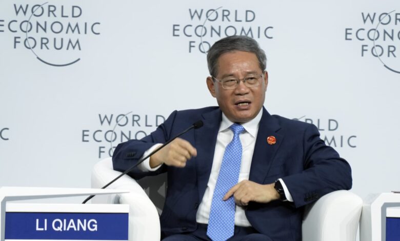 China's Li urges not to turn trade into a political or security issue