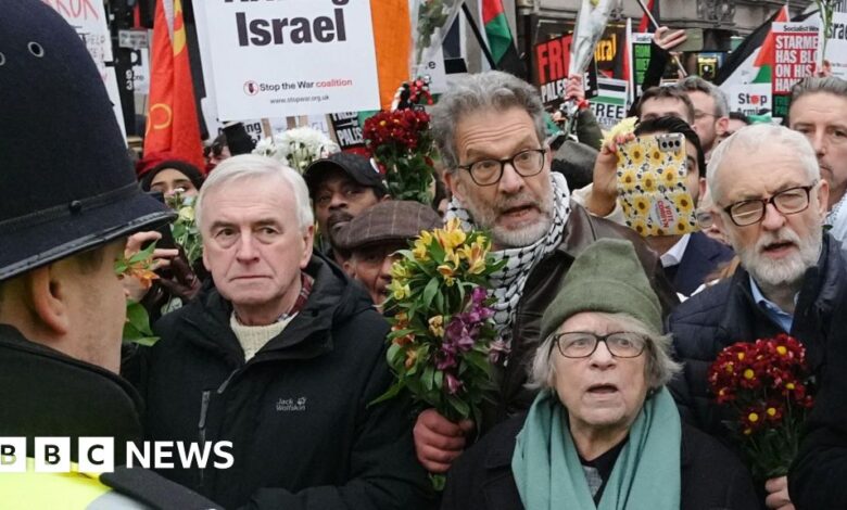 Corbyn and McDonnell to face no action after London rally
