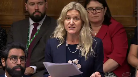 House of Commons Kim Leadbeater speaking in the House of Commons