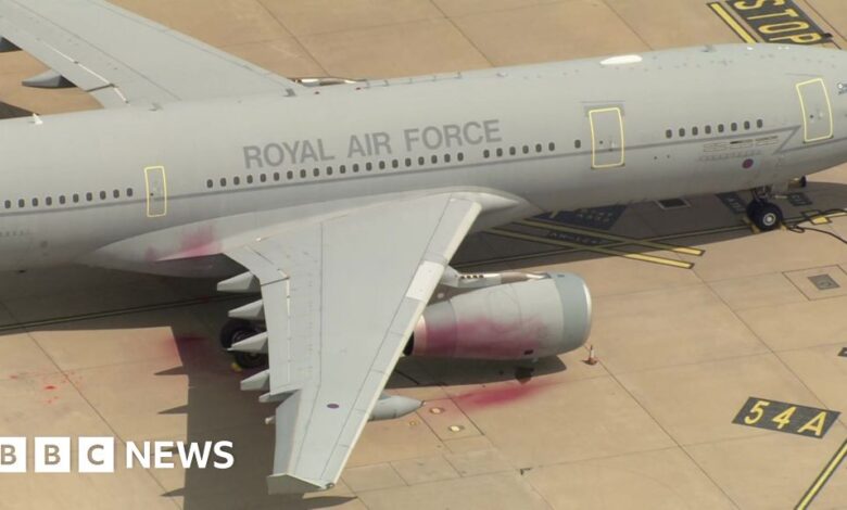 Palestine Action to be banned after RAF base break in
