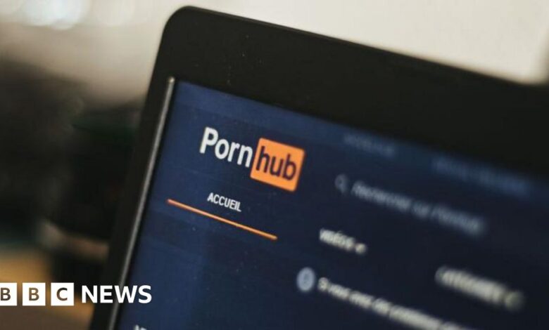 Pornhub leaves France over age verification law