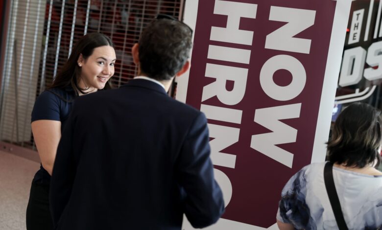 Private sector hiring rose by just 37,000 in May, the lowest in more than two years, ADP says