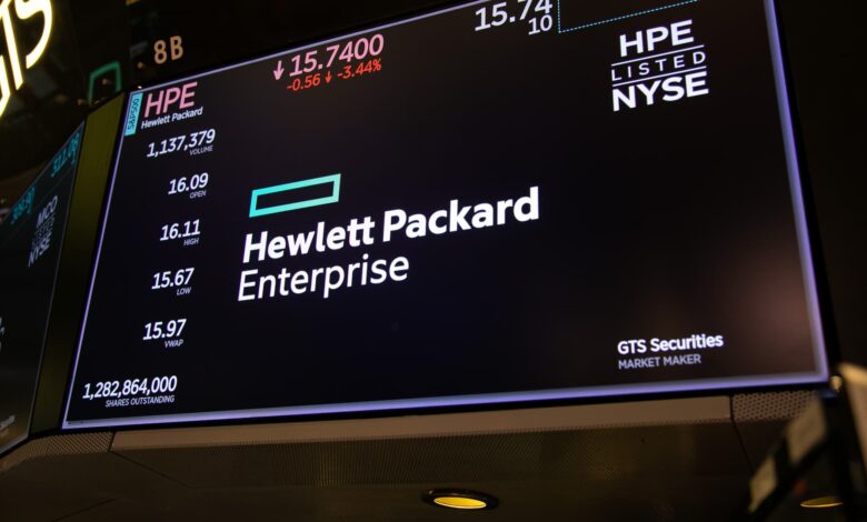 Stocks making the biggest moves after hours: Hewlett Packard Enterprise, CrowdStrike, Guidewire Software and more