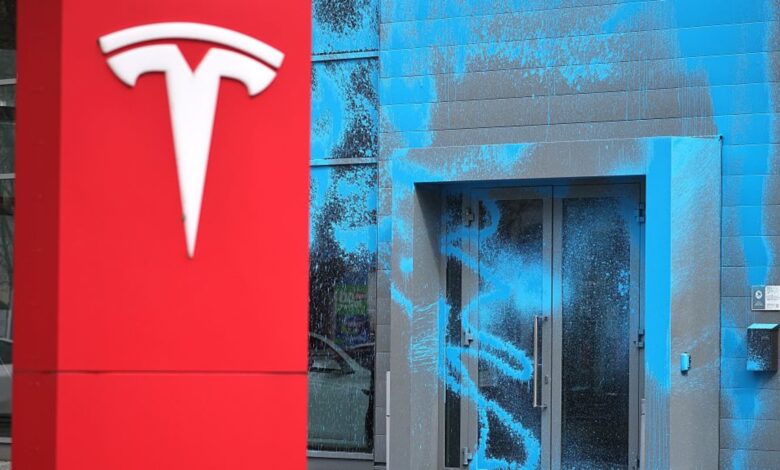 Stocks making the biggest moves midday: Tesla, BioNTech, DraftKings, Steel Dynamics and more