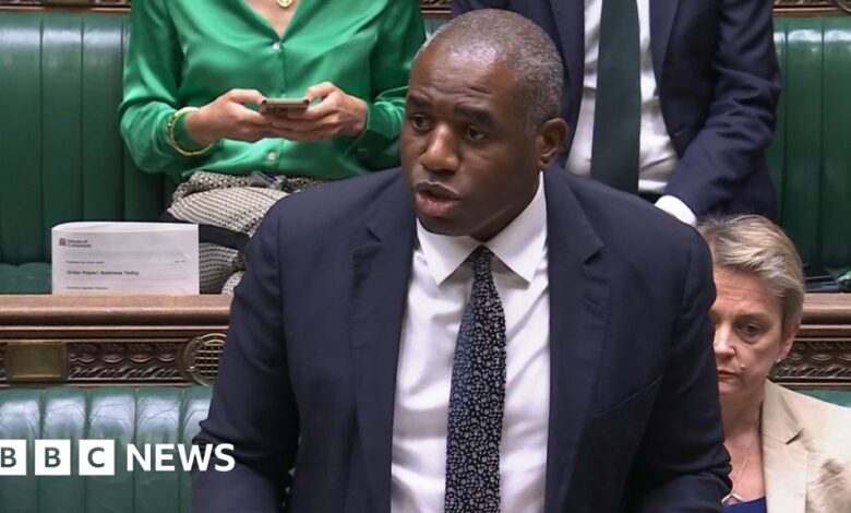 UK prepared to defend interests in Middle East, Lammy says