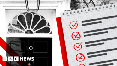 BBC reporters assess Labour government's performance one year in