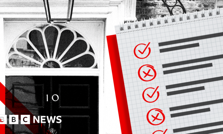 BBC reporters assess Labour government's performance one year in