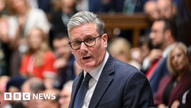 Badenoch and Starmer clash over 'modest income' tax pledge