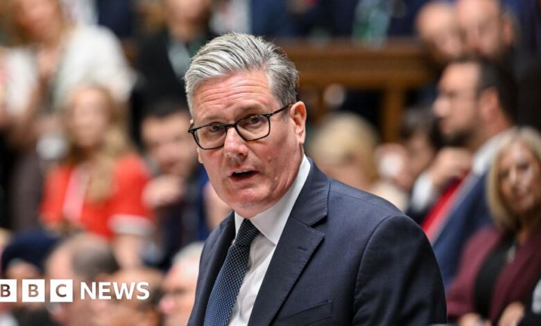 Badenoch and Starmer clash over 'modest income' tax pledge