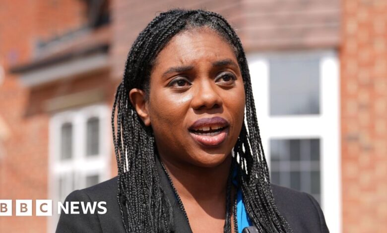 Badenoch says Conservatives would ban strikes by NHS doctors
