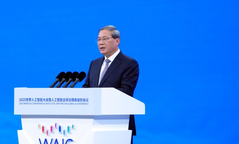 China releases AI action plan days after the U.S. as global tech race heats up