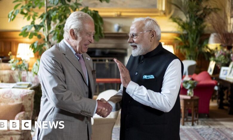 India-UK free trade deal: Modi meets King after agreement signed