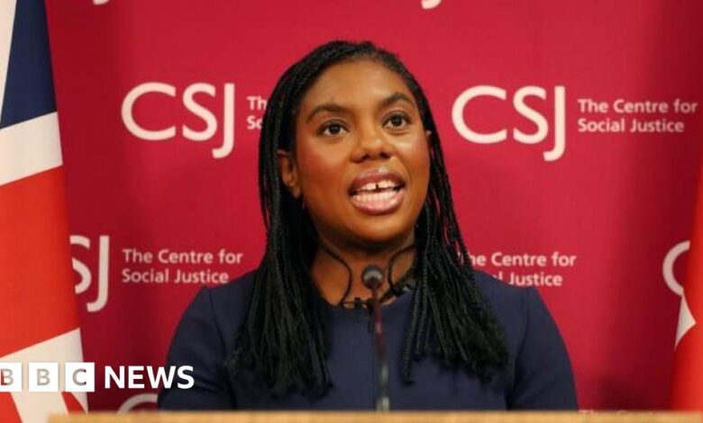 James Cleverly gets new role as Kemi Badenoch reshuffles top team