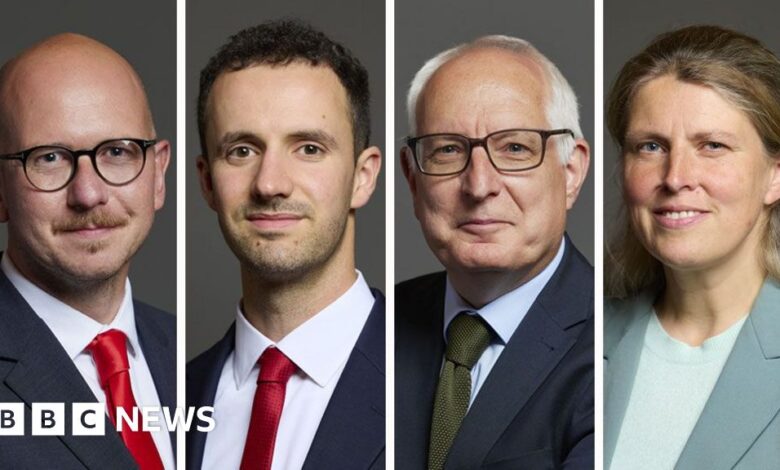 Labour suspends four rebel MPs for breaching party discipline