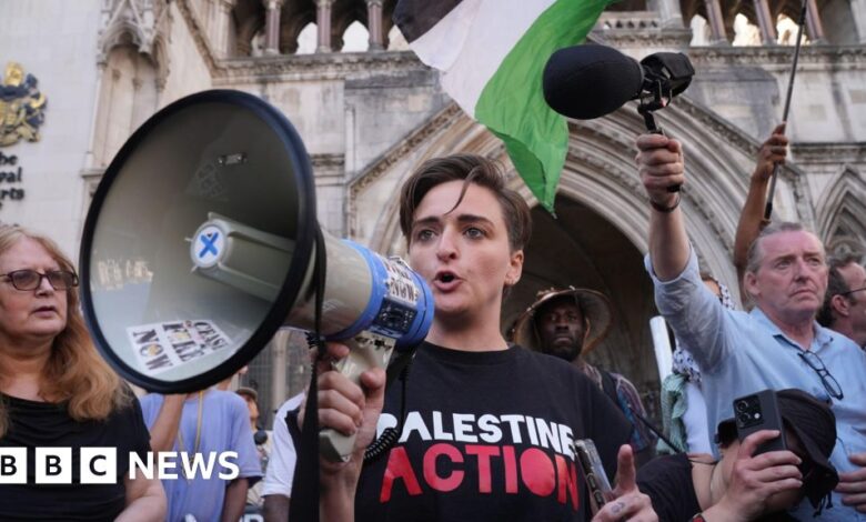 Palestine Action banned after judge denies temporary block