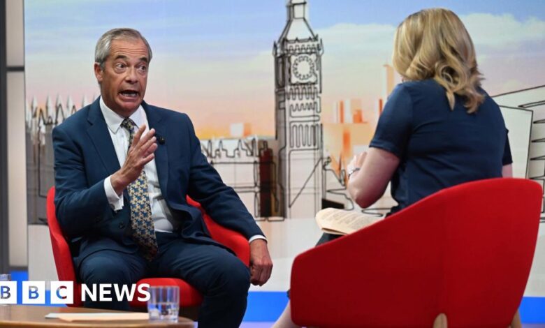 Reform UK councillors obstructed by officials, Nigel Farage says