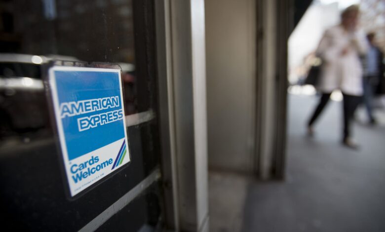 Rich American Express customers continue to spend freely, with one exception