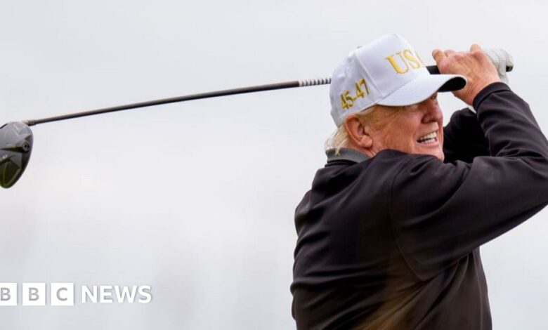 Scotland gives Trump three things he likes - and one thing he doesn't