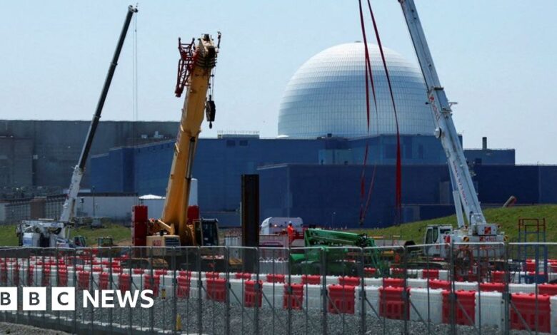 Sizewell C nuclear power plant costs rise to £38bn