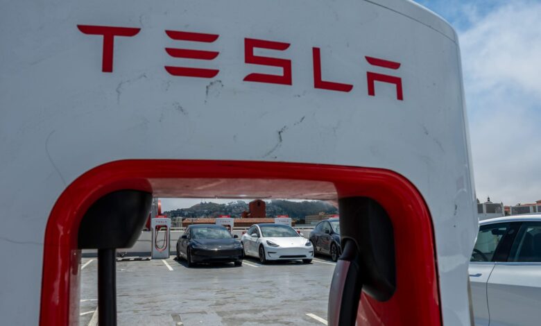 Stocks making big midday moves: Tesla, Uber, Royal Gold, Stellantis, WNS and more