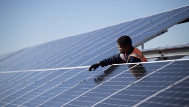 Stocks making the biggest moves midday: First Solar, Newmont, Wells Fargo, Nvidia & more