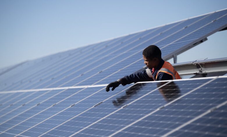 Stocks making the biggest moves midday: First Solar, Newmont, Wells Fargo, Nvidia & more