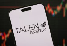 Stocks making the biggest moves midday: Talen Energy, Invesco, Netflix, Coinbase and more