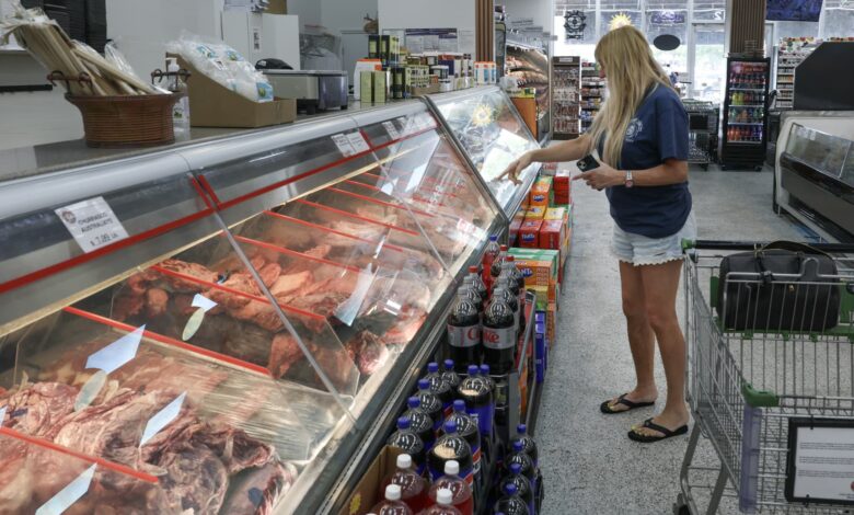 Consumer prices rise 2.7% annually in July, less than expected amid tariff worries