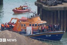 Small boats crossings hit 25,000 for the year