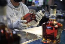 Stocks making the biggest moves midday: EchoStar, Brown-Forman, Semtech, Oklo and more