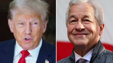 Trump says JPMorgan Chase, Bank of America rejected him as a customer