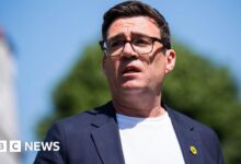 Andy Burnham concerned about balance of cabinet after Angela Rayner exit