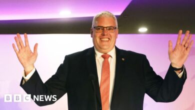 DUP conference: Gavin Robinson says opponents prosper with divided unionism