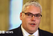 DUP leader Gavin Robinson says post-Brexit review fails to deliver solutions