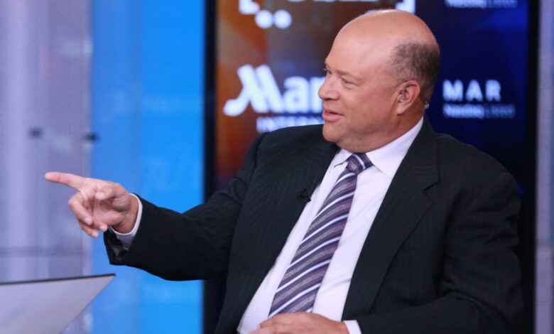 David Tepper says Fed could cut a few more times, but easing too much risks entering 'danger territory'