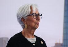 European Central Bank leaves rates unchanged as tariff fallout lingers
