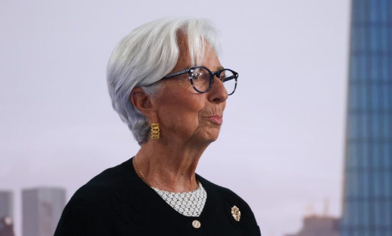 European Central Bank leaves rates unchanged as tariff fallout lingers