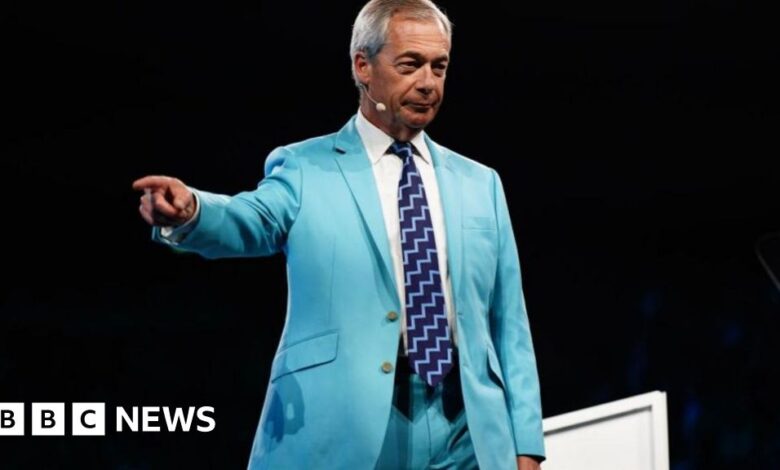Farage puts spotlight on Labour woes at Reform UK conference