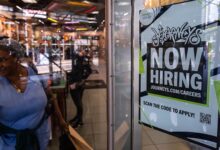 Job openings data falls to levels rarely seen since pandemic