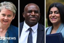 Keir Starmer carries out major reshuffle after Angela Rayner resignation
