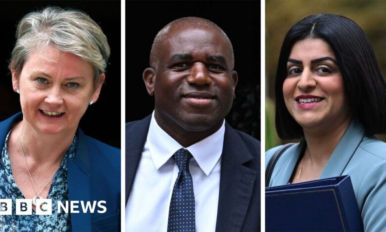 Keir Starmer carries out major reshuffle after Angela Rayner resignation