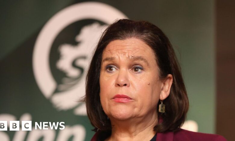 Mary Lou McDonald rules herself out of Irish presidential election