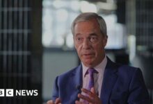 Nigel Farage shifts on two-week small boats pledge