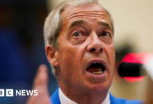 Nigel Farage urges US to oppose UK on free speech laws