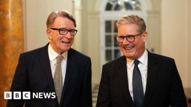 Starmer defended Peter Mandelson after officials knew about Epstein emails, BBC understands