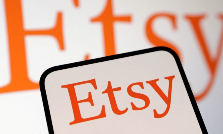 Stocks making the biggest moves midday: Etsy, EchoStar, Robinhood, Canada Goose and more