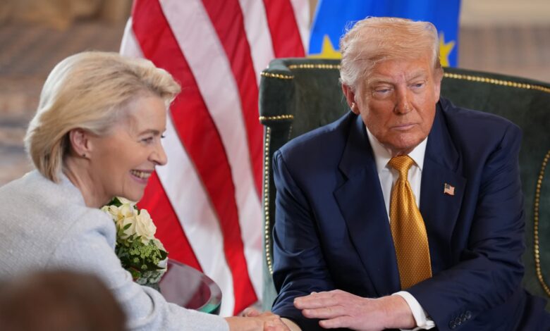 Trump’s pressure on Europe to slap 100% tariffs on India and China raises eyebrows